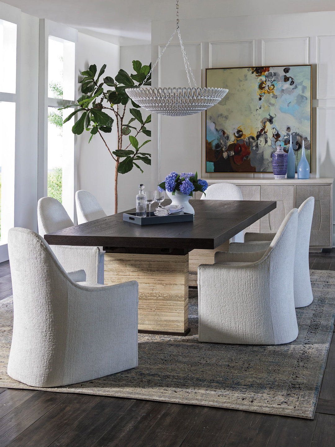 Signature Designs - Venerato Rectangular Dining Table - Dark Brown