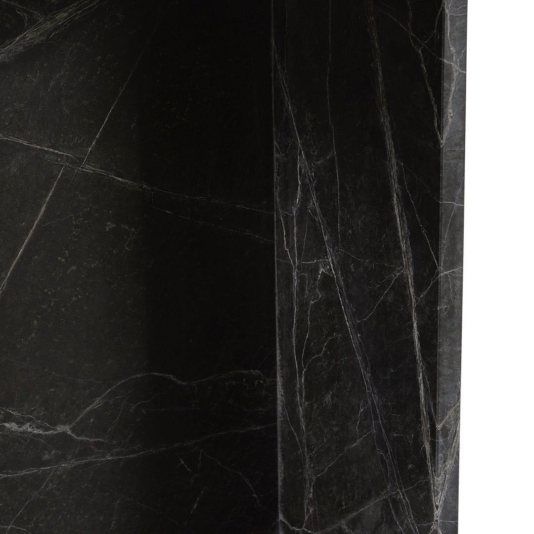 Bexly - Marble Square End Table