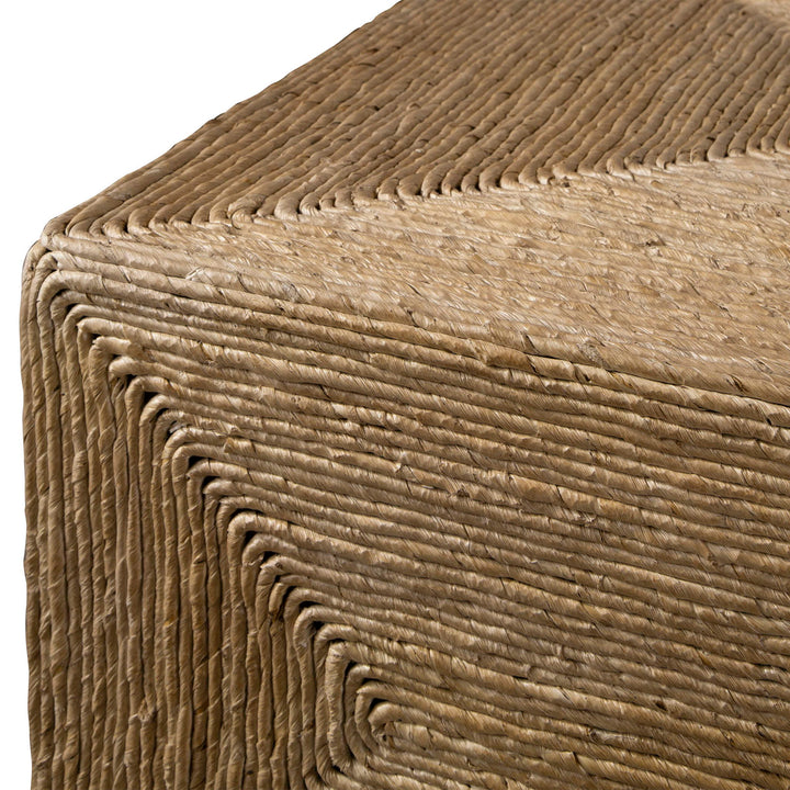 Rora - Woven Coffee Table - Light Brown