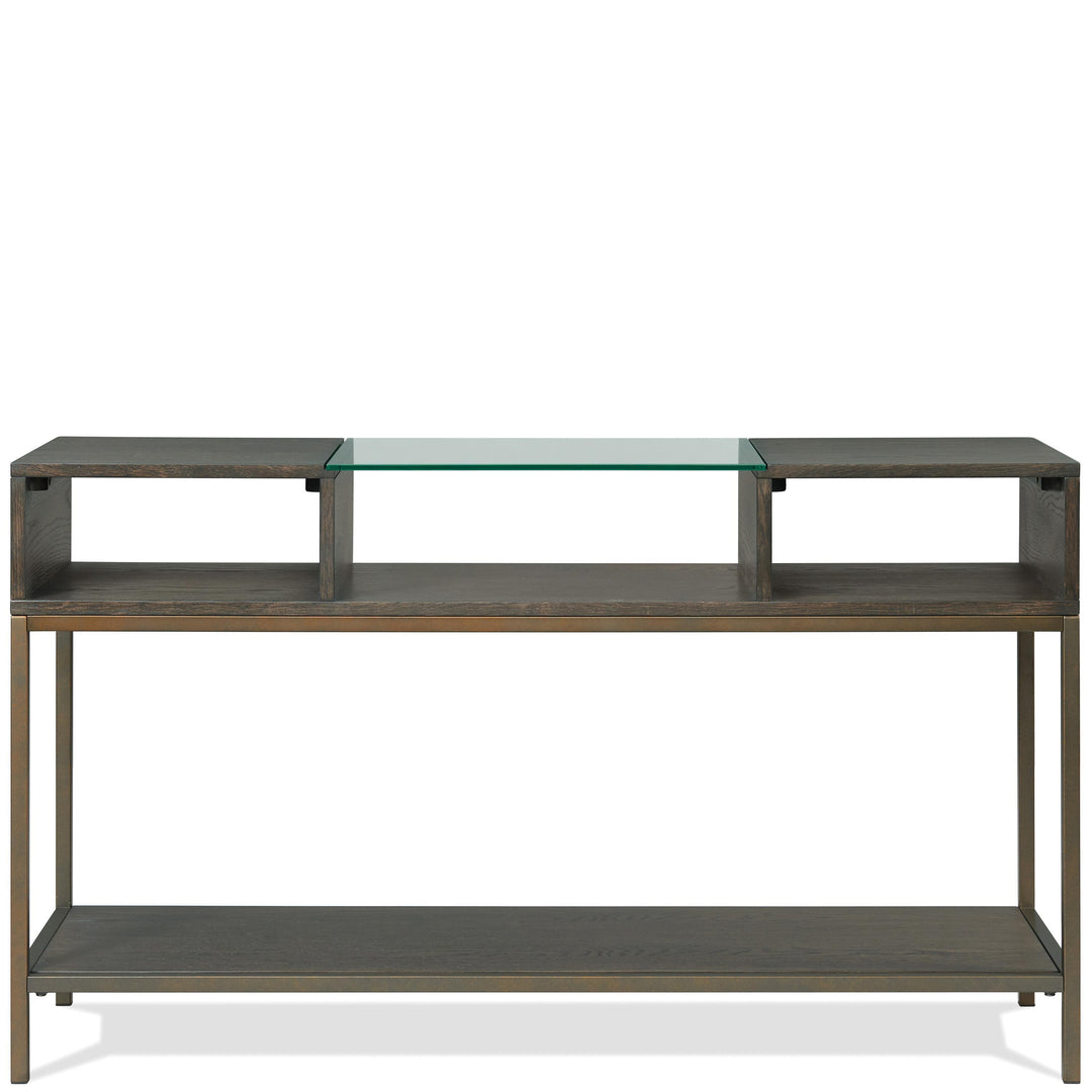 Hyde - Rectangular Console Table - Dark Brown