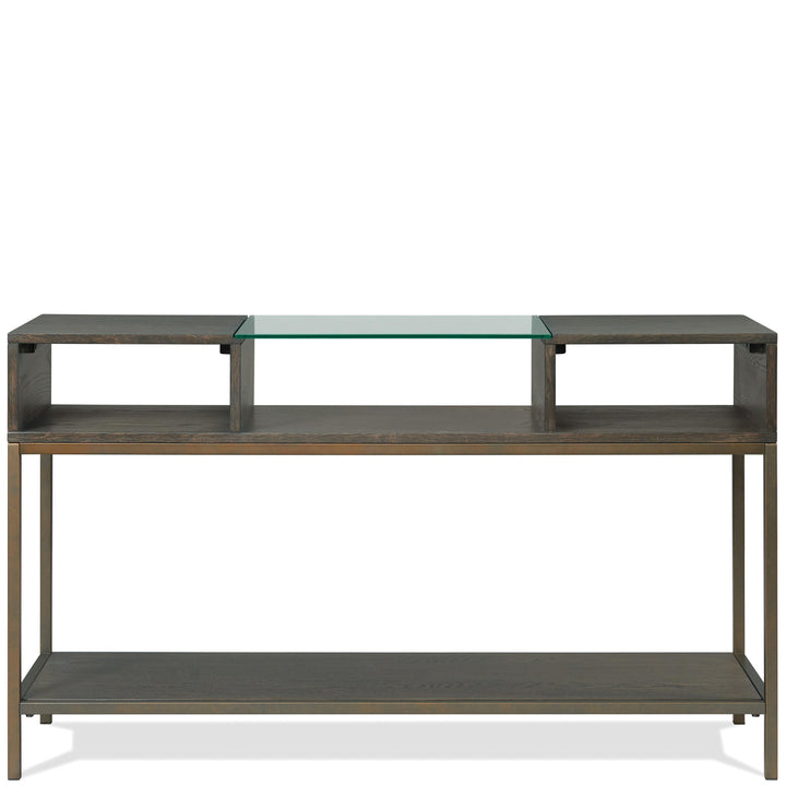 Hyde - Rectangular Console Table - Dark Brown