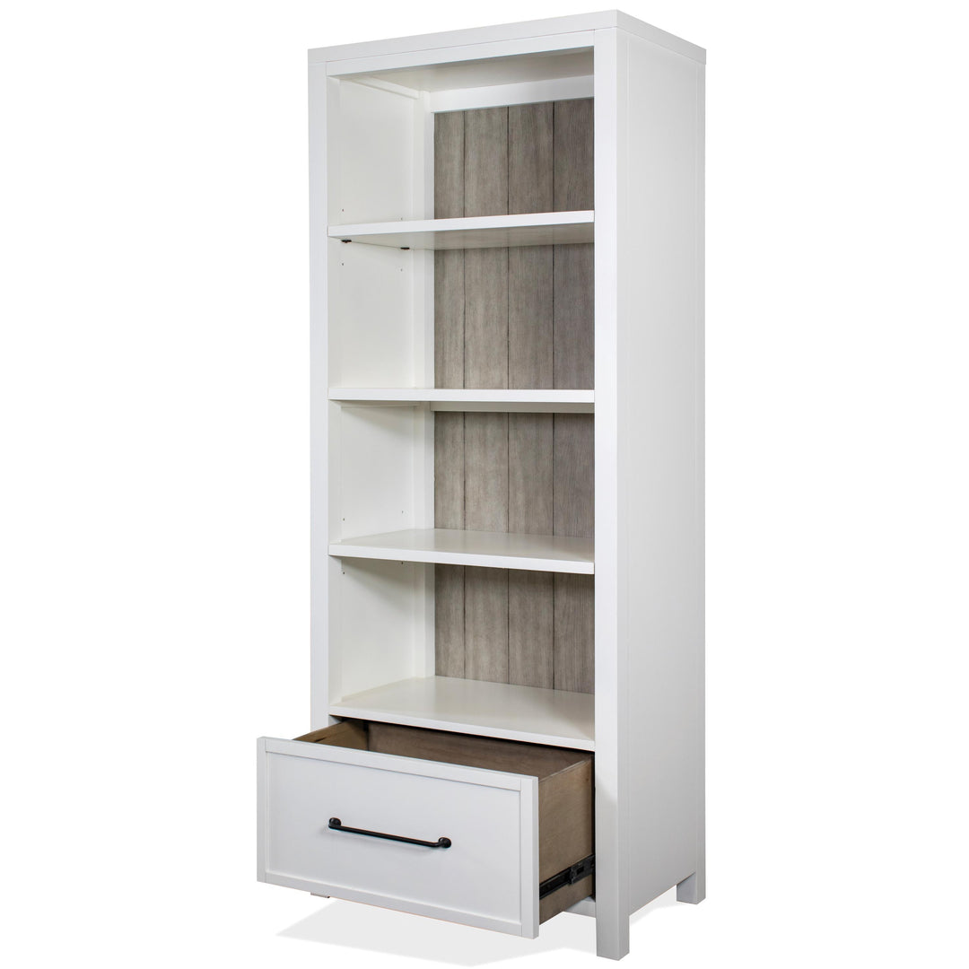 Finn - Drawer Bookcase - White
