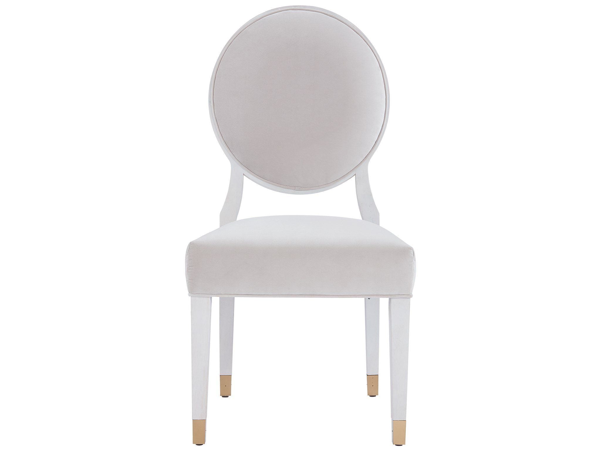 Love. Joy. Bliss.-Miranda Kerr Home - Love Joy Bliss Oval Side Chair (Set of 2) - White