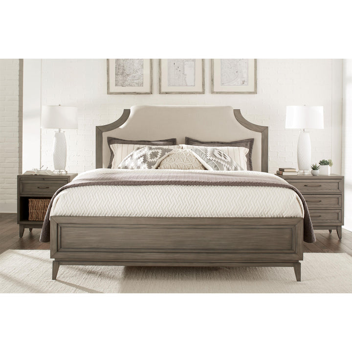 Vogue - Three Drawer Nightstand - Dark Brown