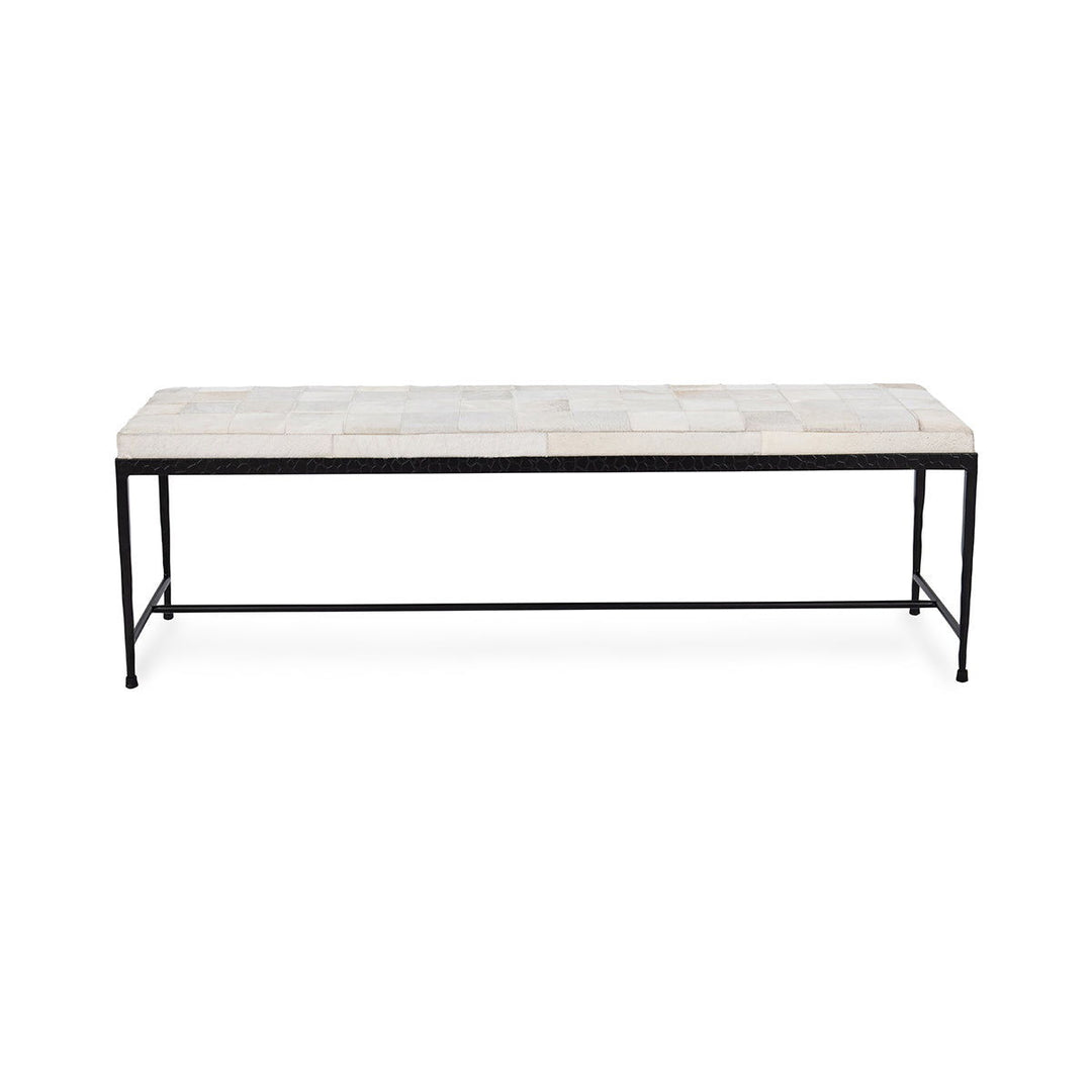 Achen - Hide 60" Bench
