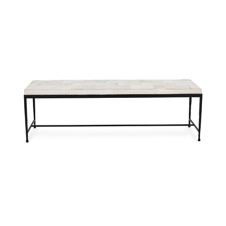 Achen - Hide 60" Bench