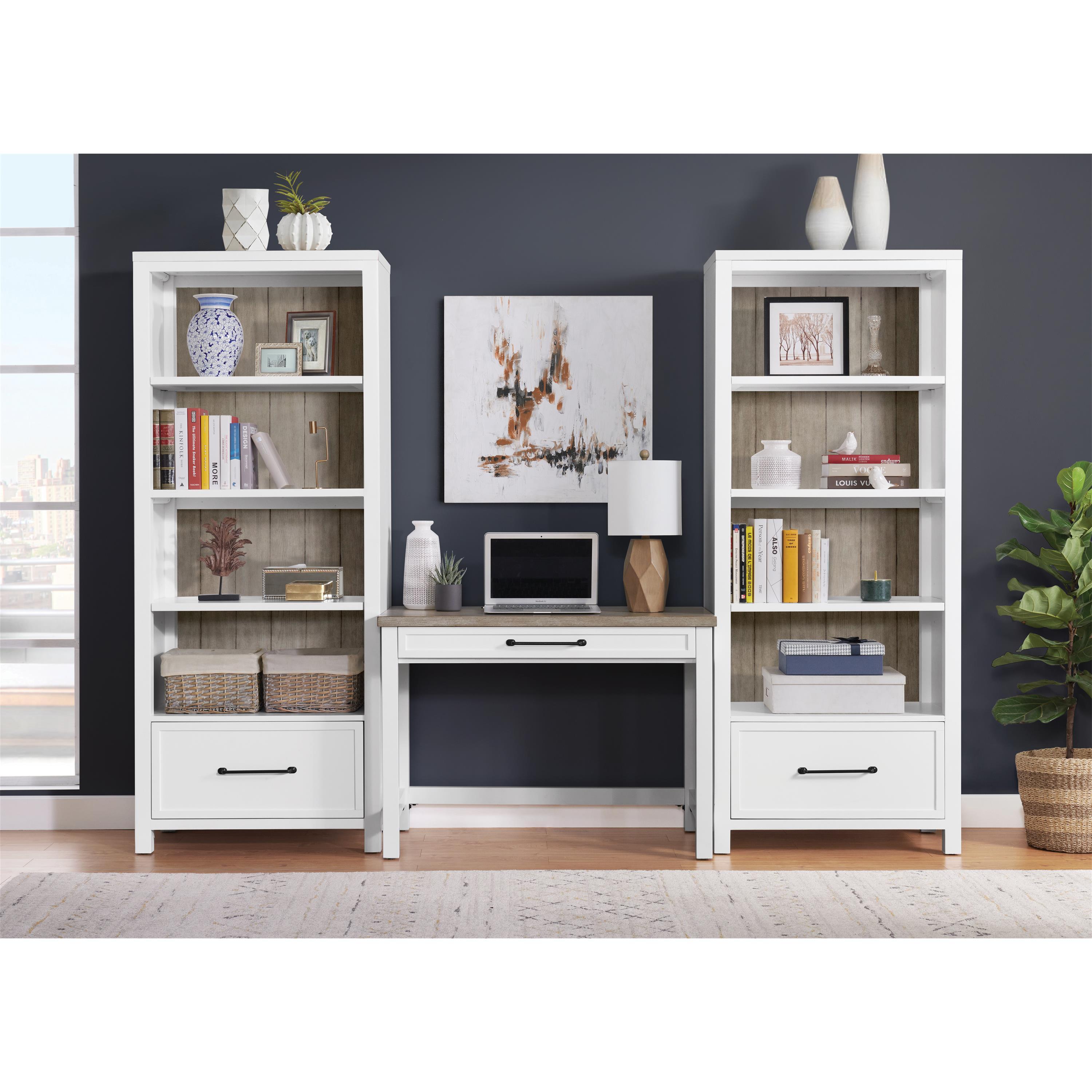 Finn - Drawer Bookcase - White