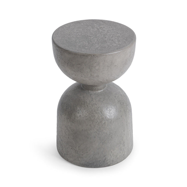 Adna - Outdoor Accent Table - Dark Gray