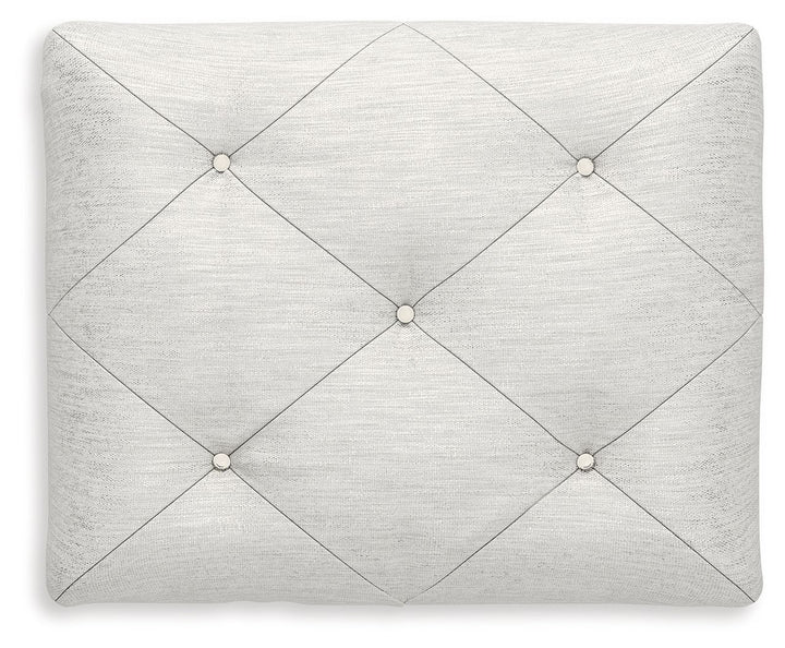 Kozlani - Vanity Upholstered Stool - White