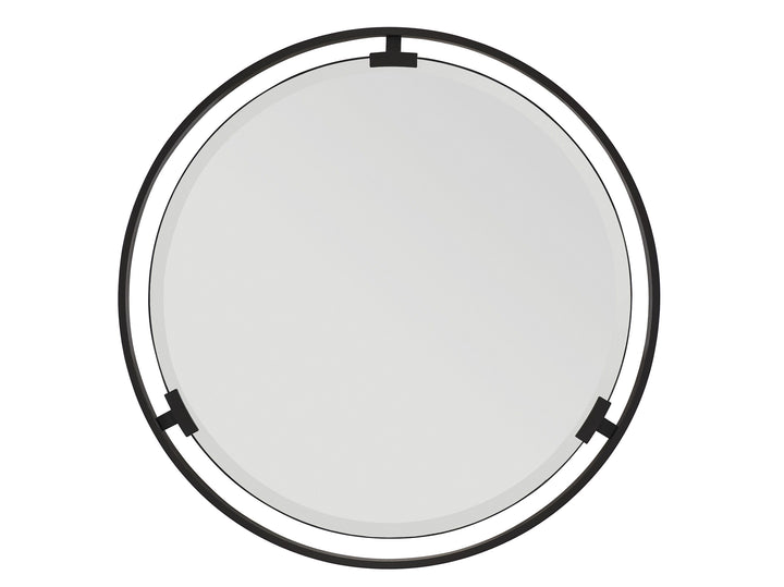 Zanzibar - Aurora Round Mirror - Black