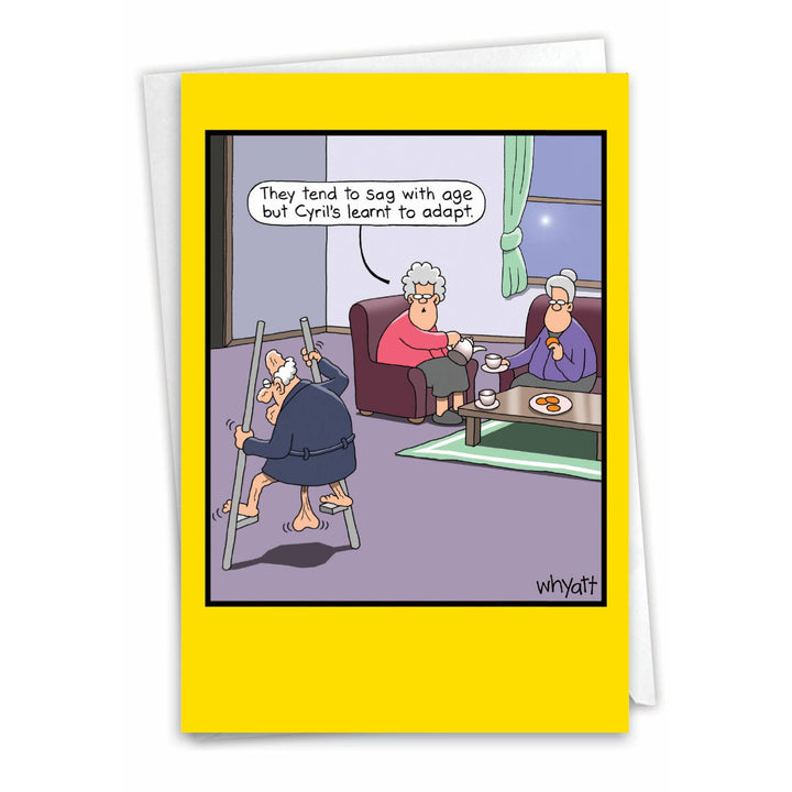 Birthday Card - Stilts