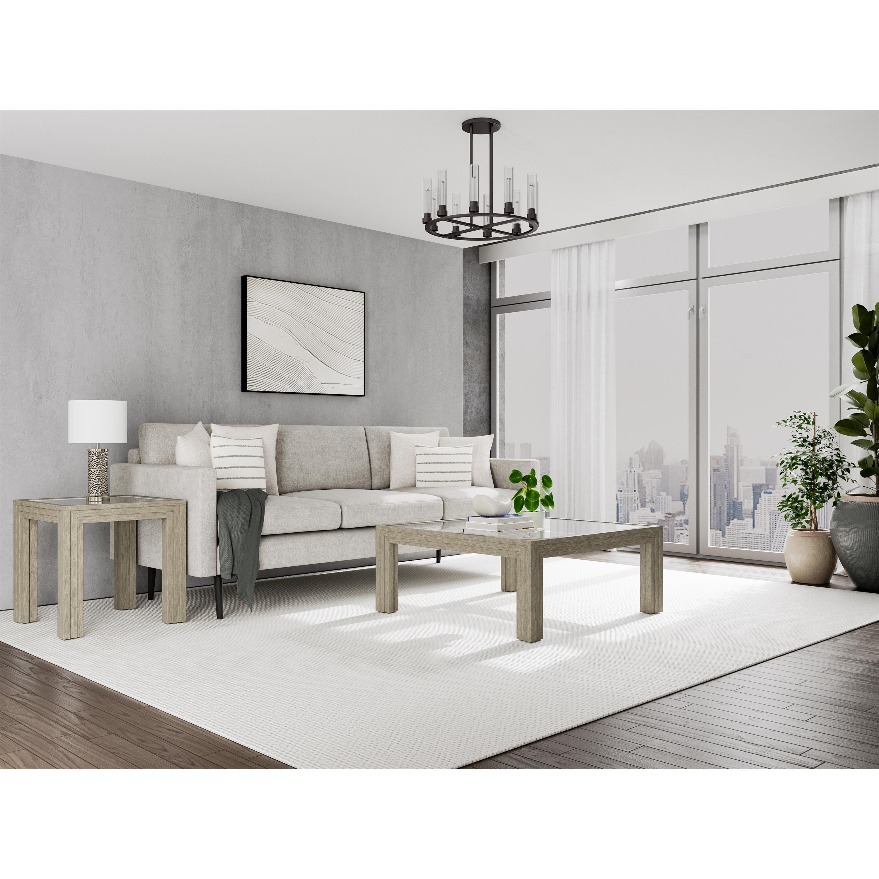 Wilde - Glass Top Table