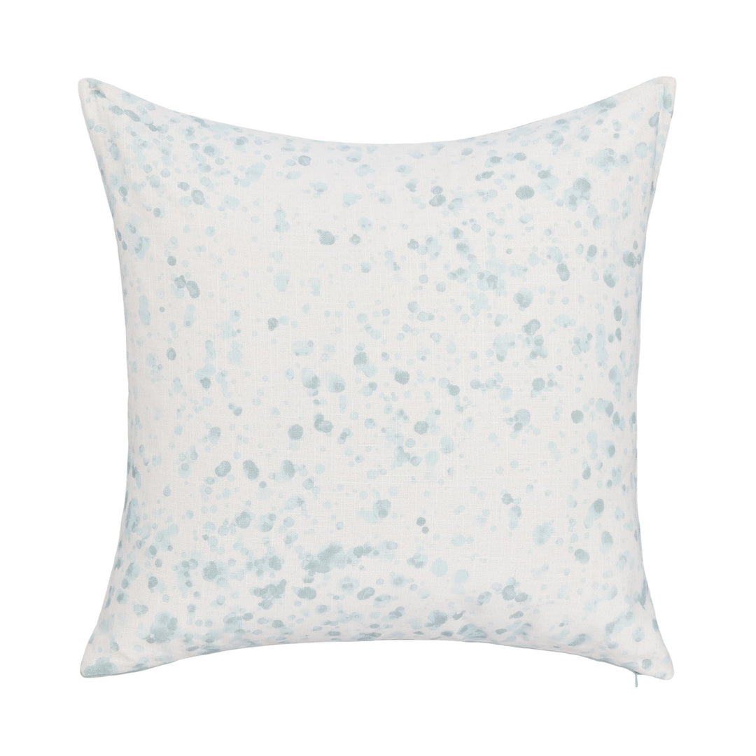 Tranquil Coasts - 22" x 22" Breakwater Pillow - Light Blue