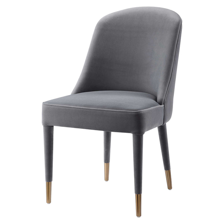 Brie - Armless Chair (Set of 2) - Gray