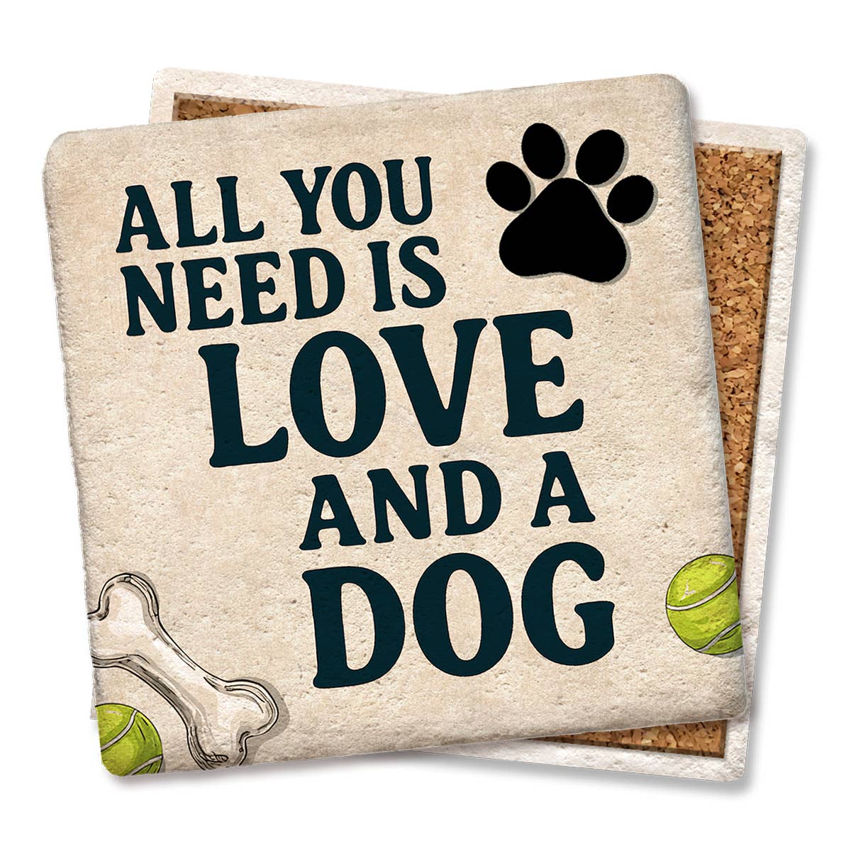 Coaster Pets Love And A Dog: Limestone