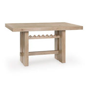 Lasinger - Rectangular Dining Room Counter Table - Light Brown
