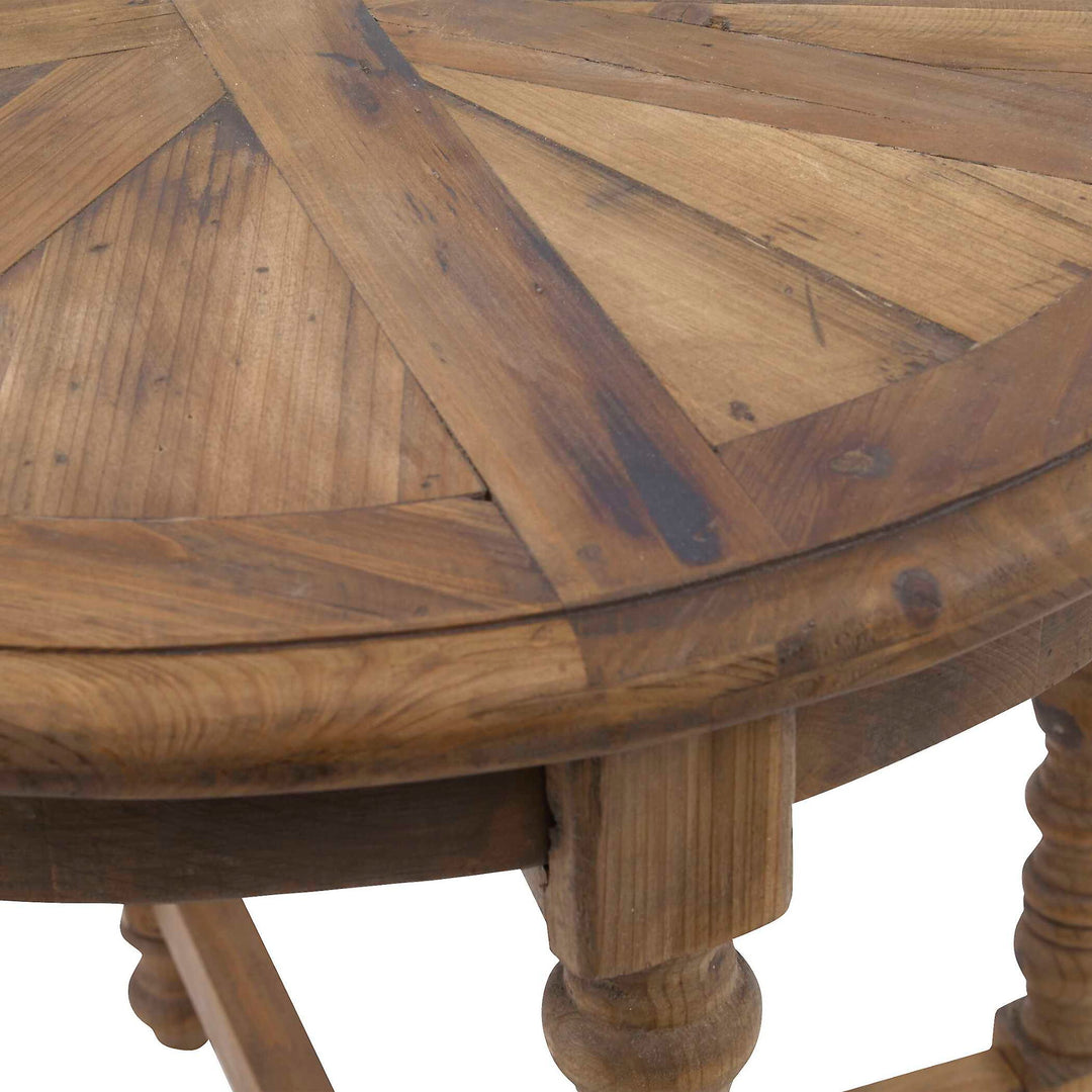 Samuelle - Wooden End Table - Light Brown