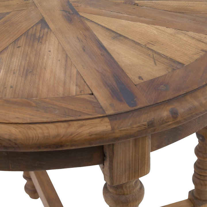 Samuelle - Wooden End Table - Light Brown