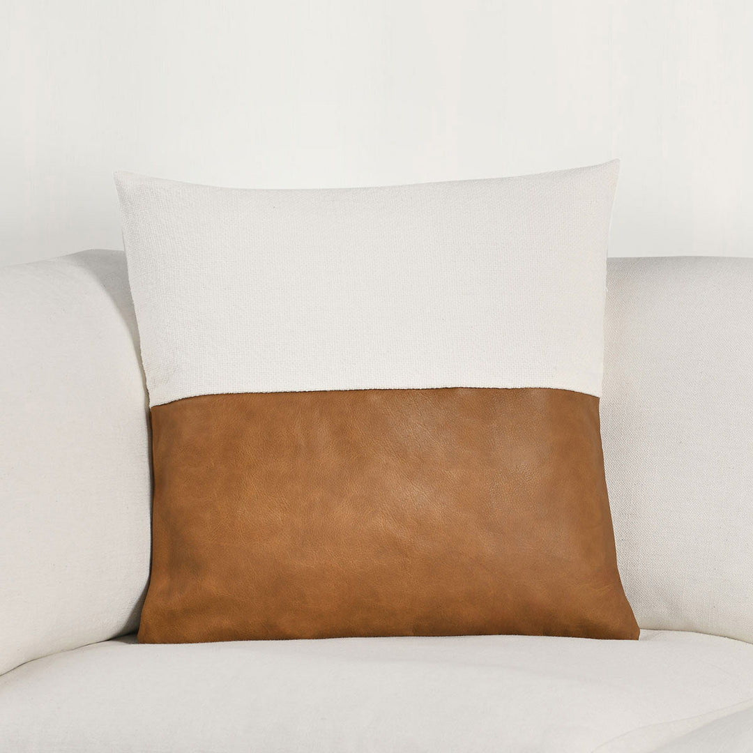 Villa Classics - CP Canyon Pillow - Ivory / Chestnut