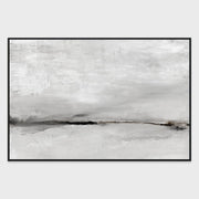 Hush - 60" x 40" Painting Art by Buddy Whitlock - Pearl Silver