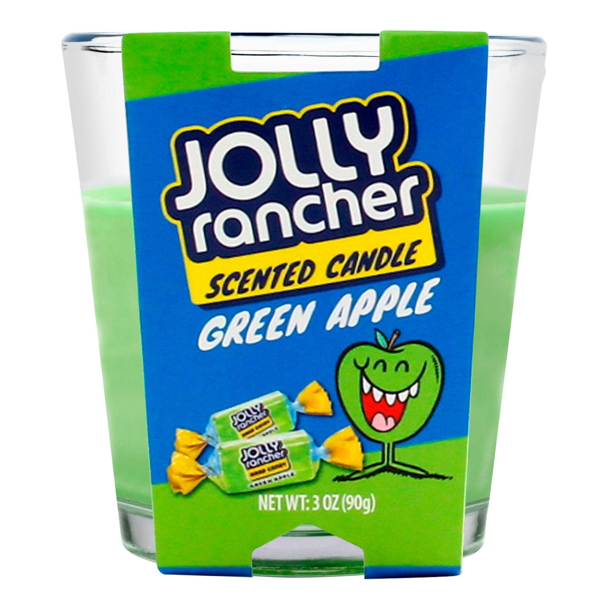 Jolly Rancher Green Apple Candle - 3oz Sing Wick -1ct: Default Title