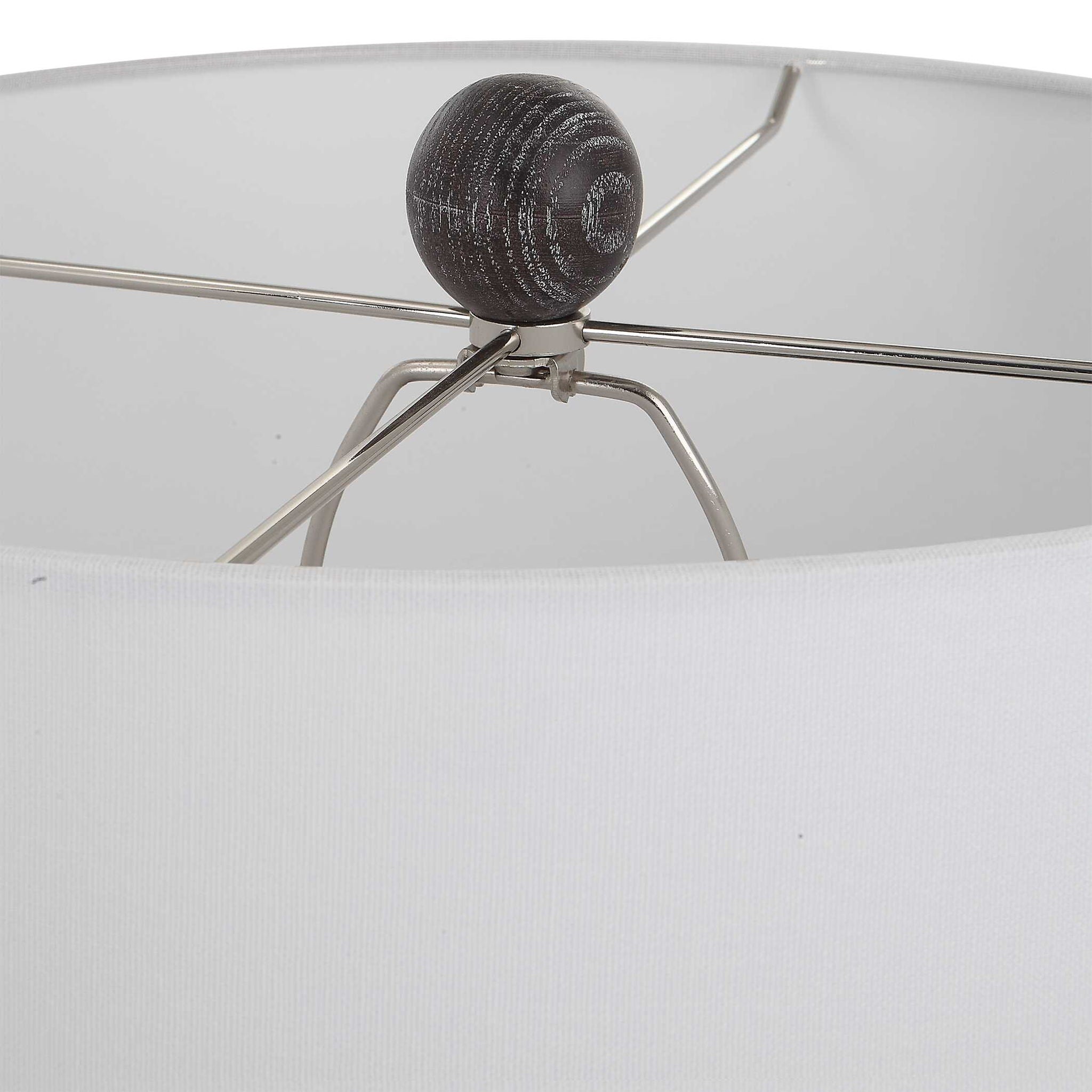 Timber - Table Lamp - Gray