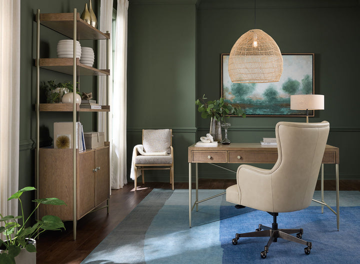 Lazzaro - Executive Tilt Swivel Chair - Beige