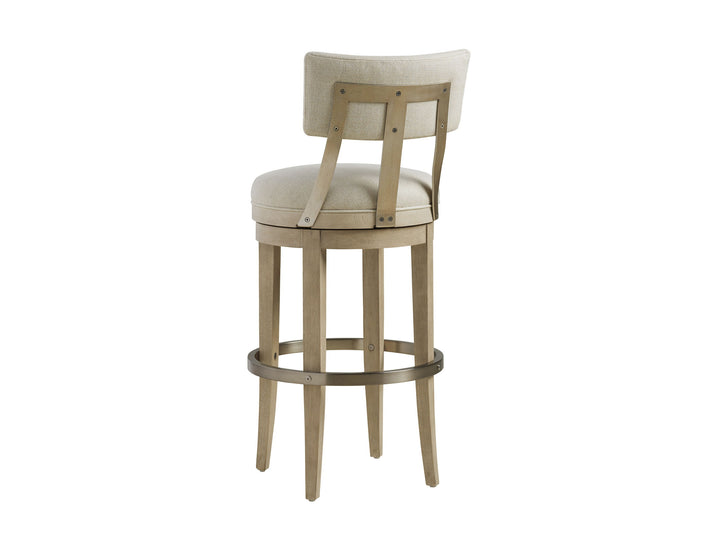 Malibu - Cliffside Swivel Upholstered Stool