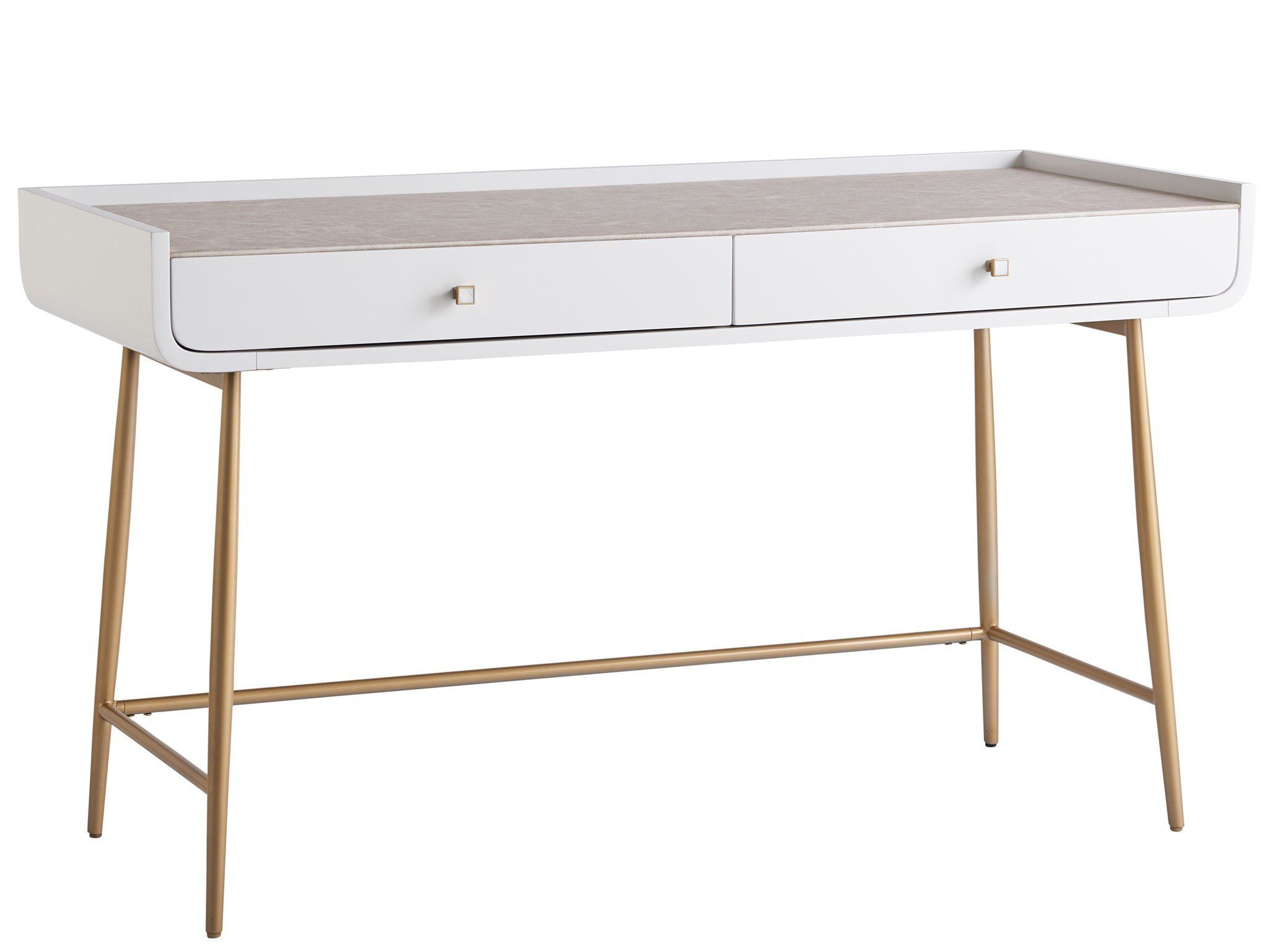 Love. Joy. Bliss.-Miranda Kerr Home - Allure Vanity Desk - White