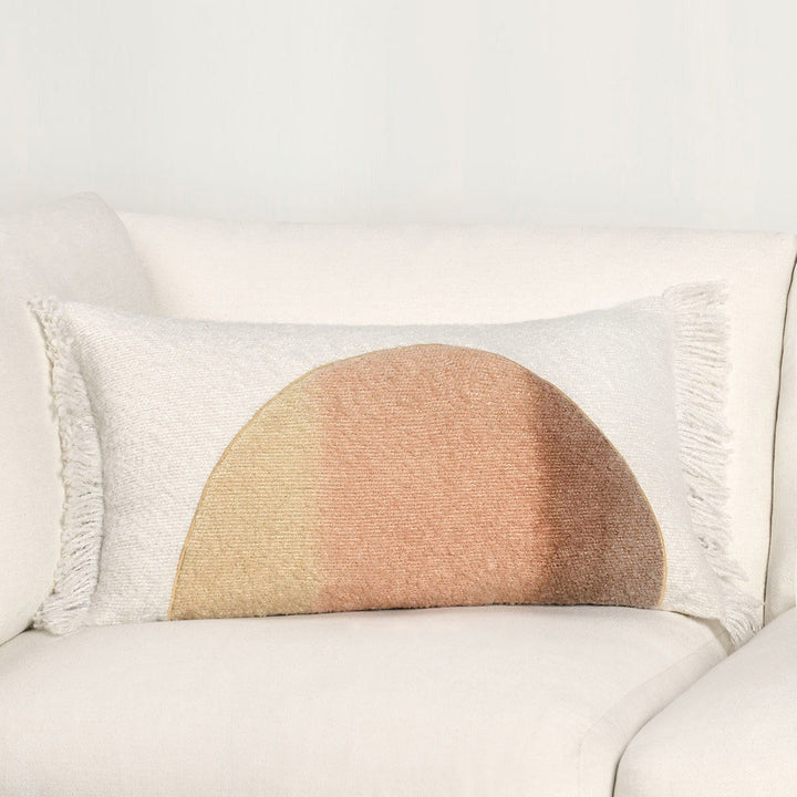 Renewed - Rahun Pillow - Yellow / Ivory