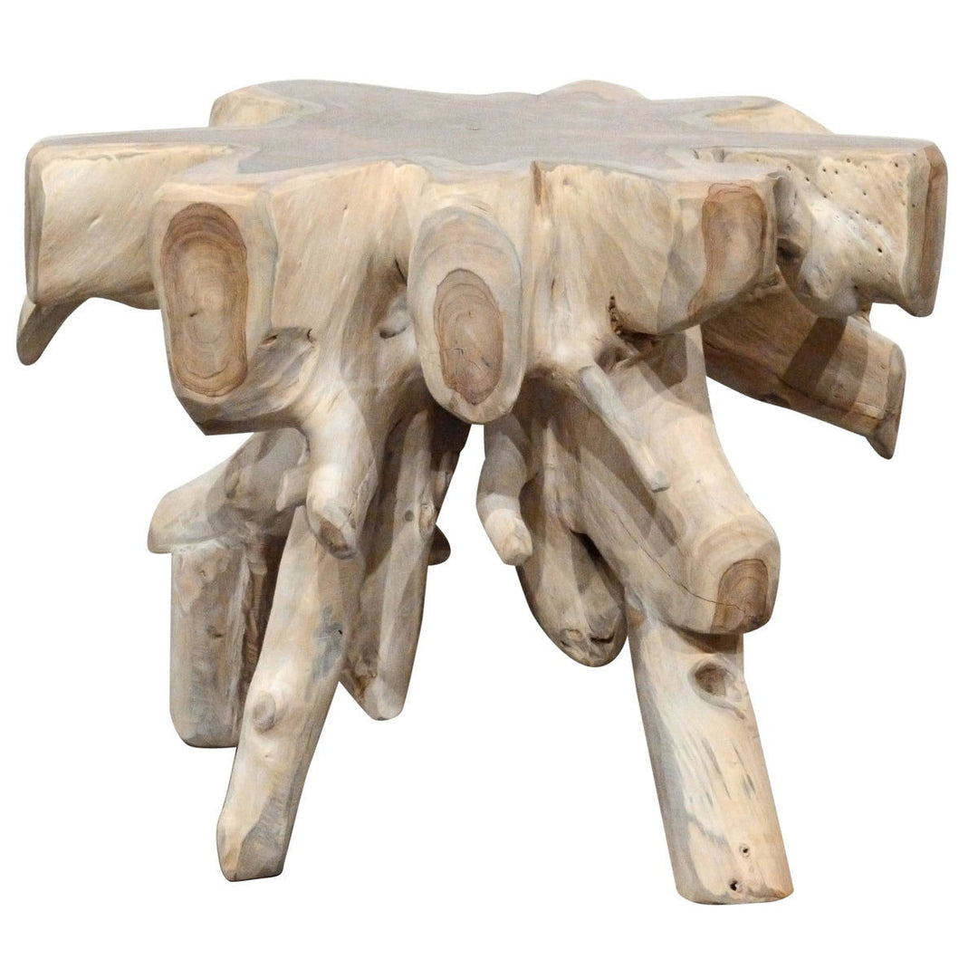 Cypress - Teak Root End Table