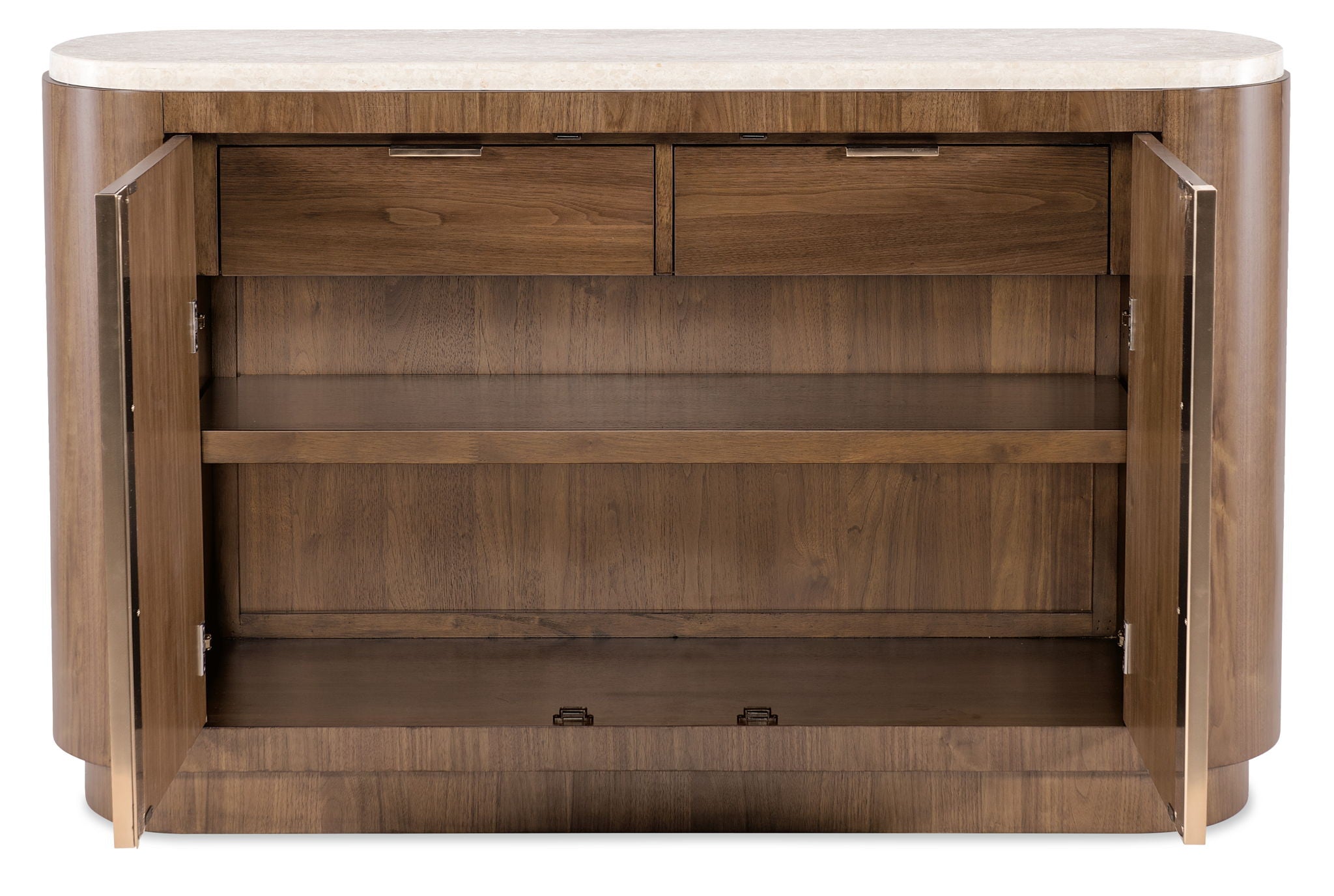 Eleana - Server - Medium Wood / Beige