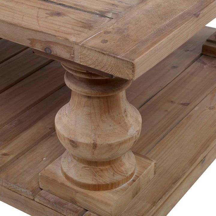 Stratford - Rustic Cocktail Table - Light Brown