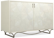 Melange - White Lotus Hall Chest - White