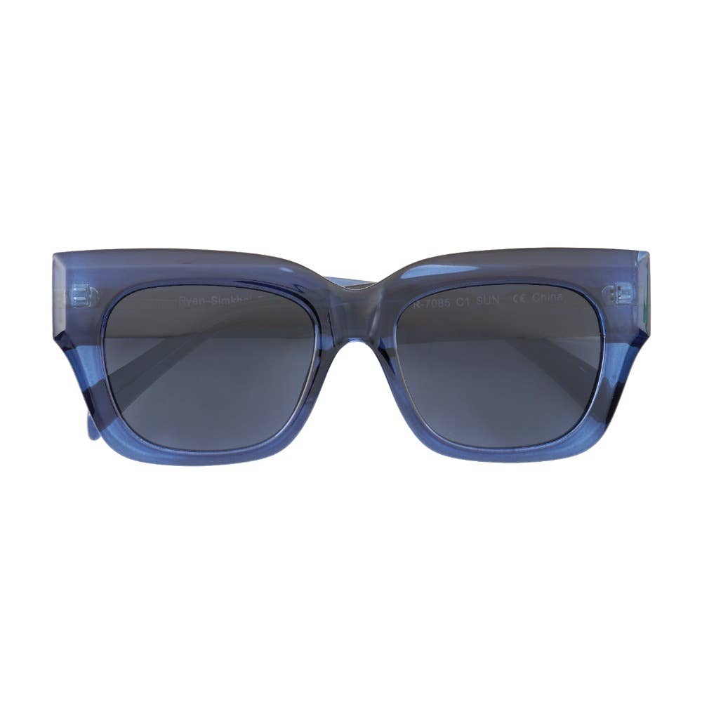 CELIA | Transparent Blue | Smokey Lens
