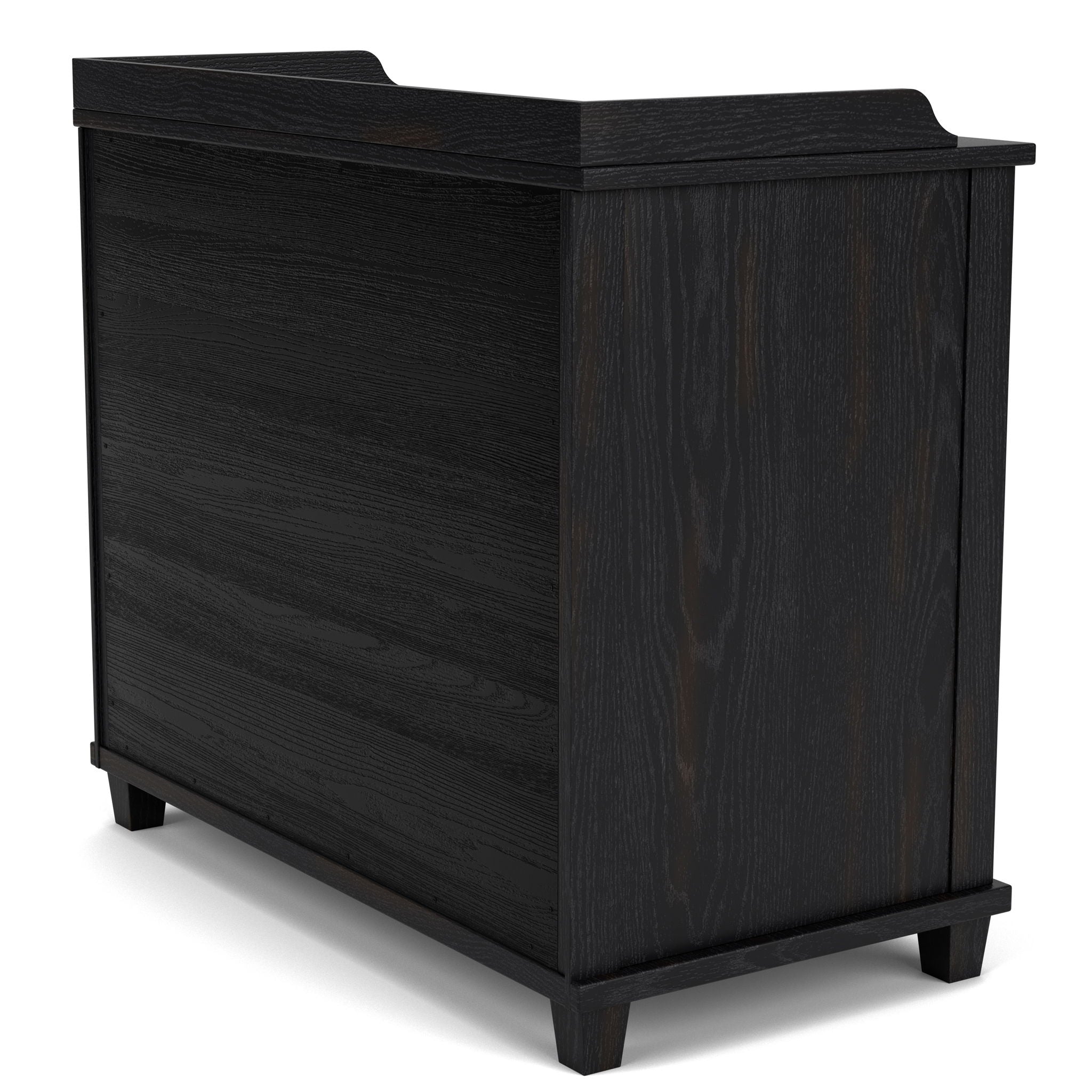 Calhoun - Bachelors Chest - Ebony Whiskey Oak