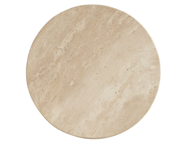 Sunset Key - Carver Accent Table - Beige