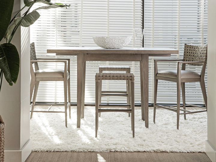 Cohesion Program - Milo Leather Backless Barstool