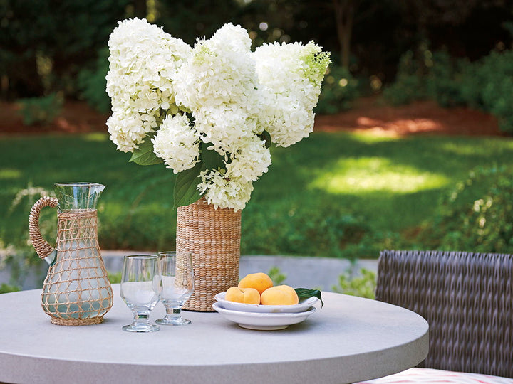 Cypress Point Ocean Terrace - Bistro Table - Dark Brown
