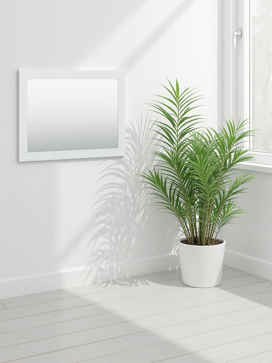 Bostwick Shoals - White - Bedroom Mirror