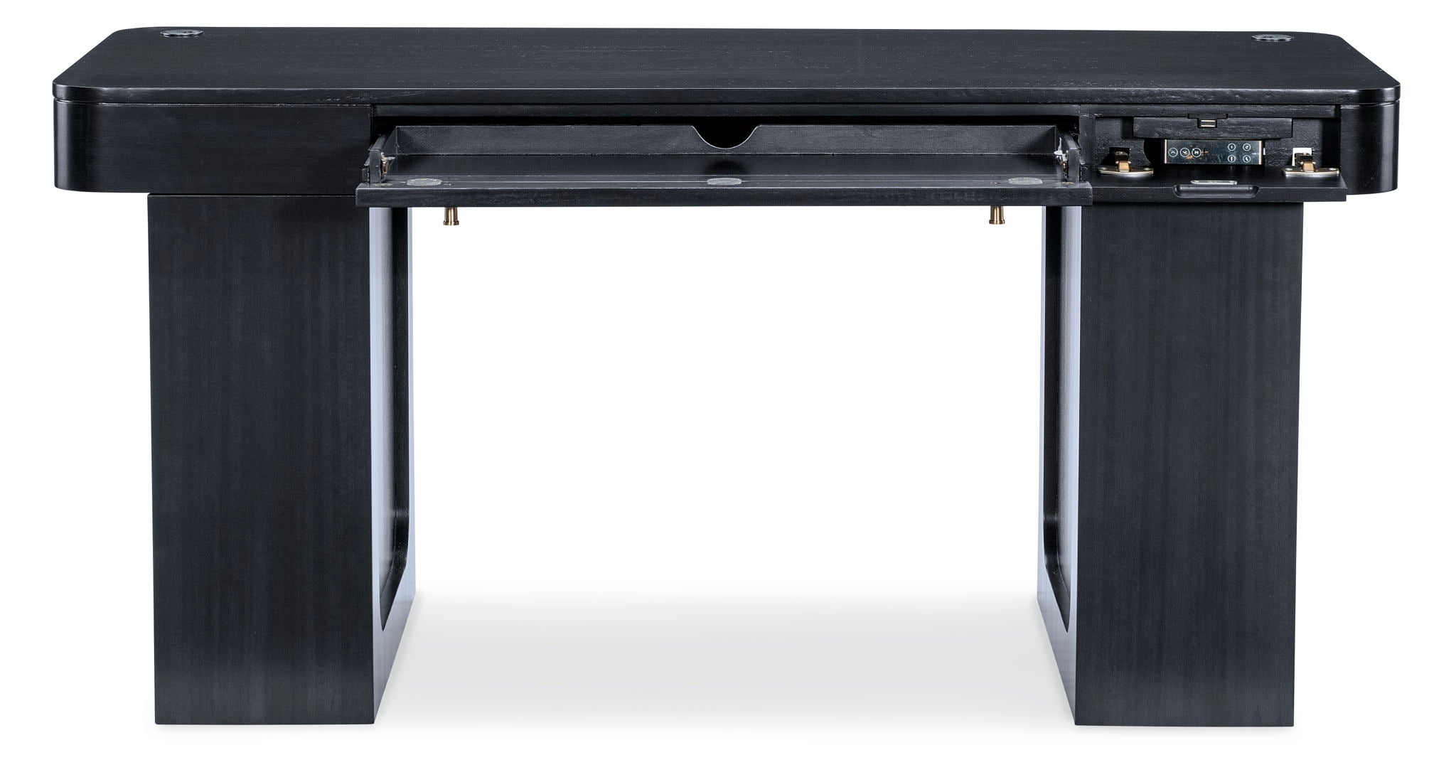 Kenzo - Adjustable-Height Desk - Black