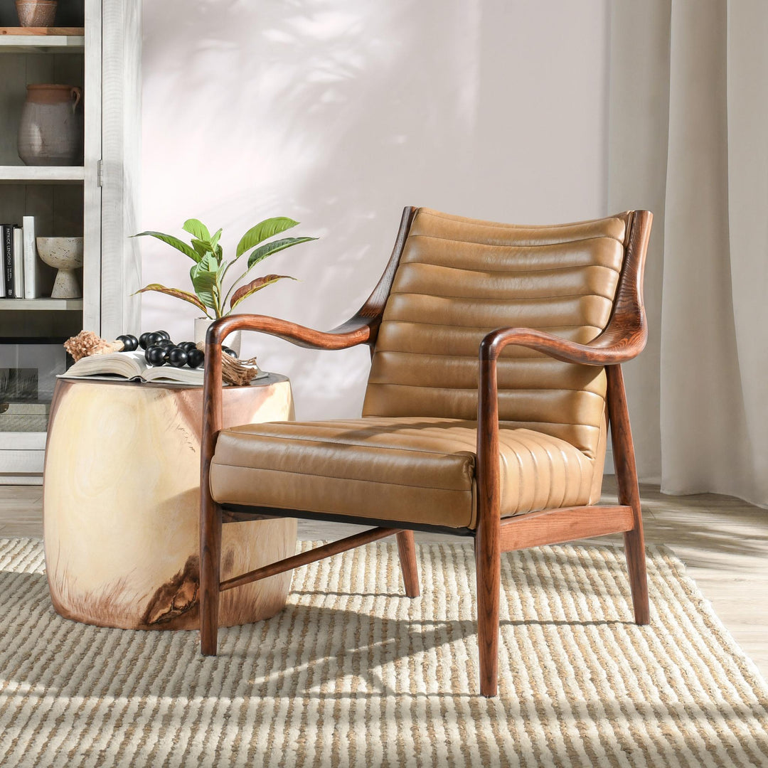 Kenneth - Club Chair - Tan