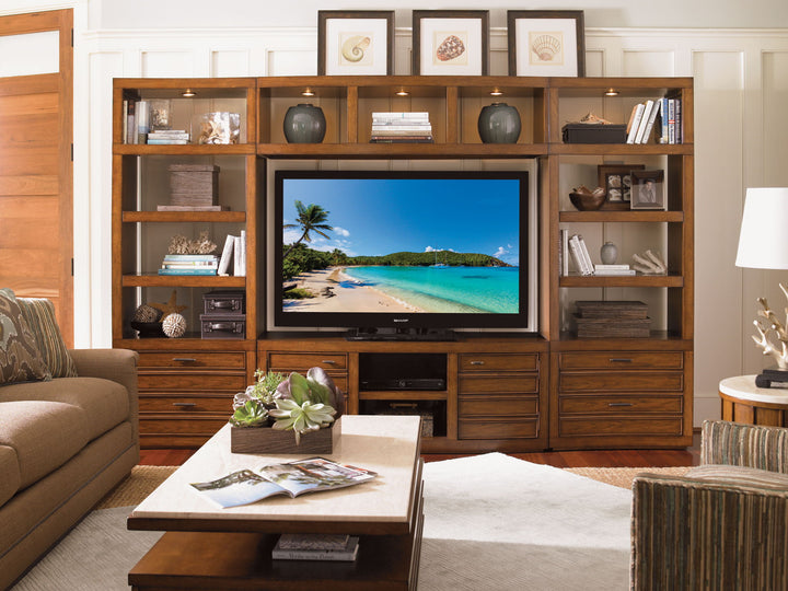 Longboat Key - Plantation Bay Media Console - Dark Brown