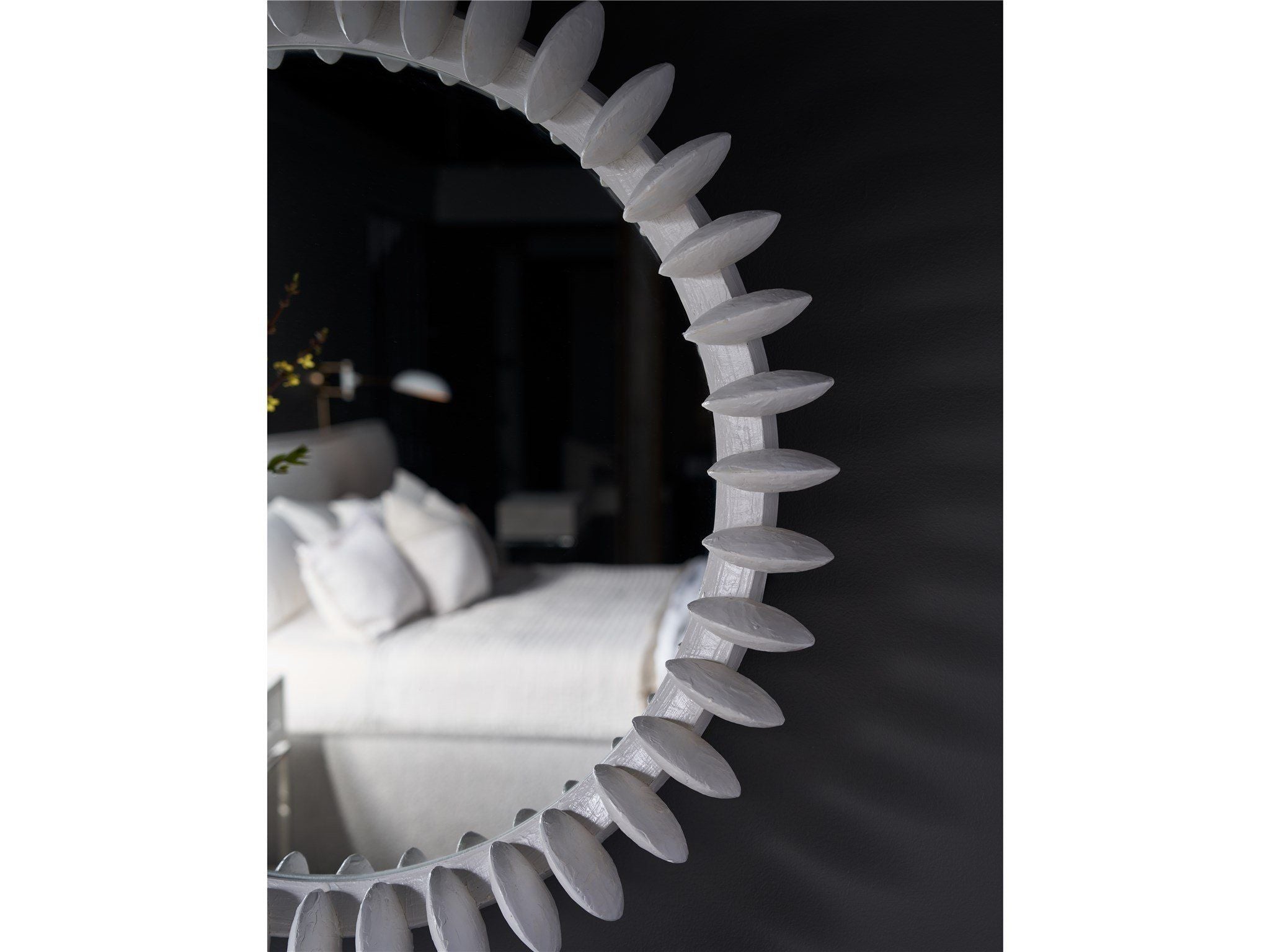 Modern - Solstice Mirror - White