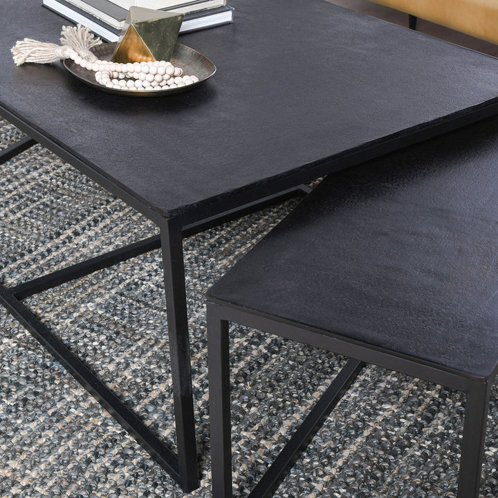 Buckley - Coffee Table (Set of 3) - Dark Antique