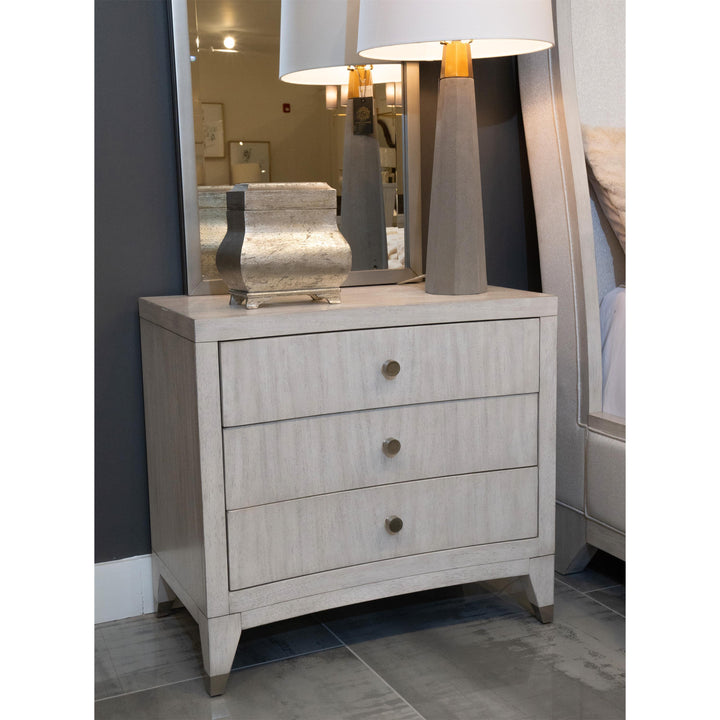 Hepburn - Three Drawer Nightstand - White
