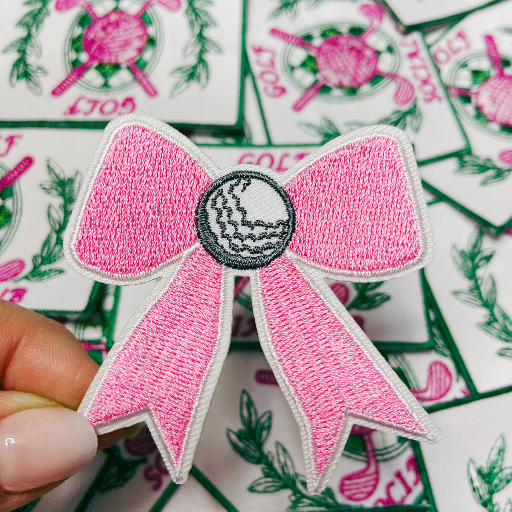 3.5” Golf Social Club   -  Embroidered Hat Patch