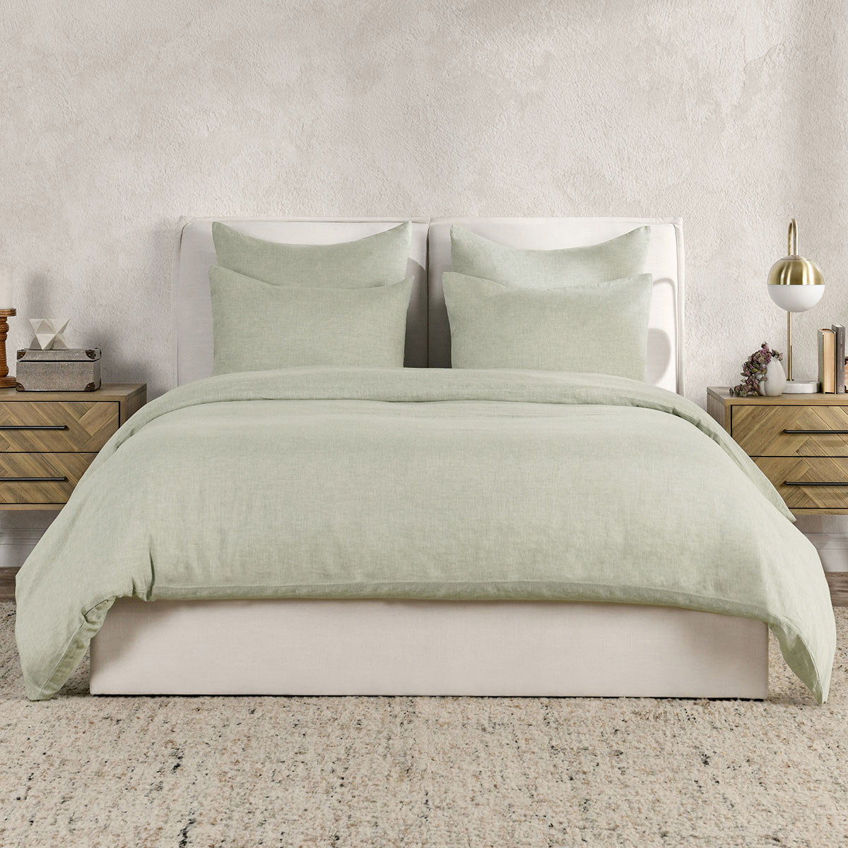 Jayson - Linen Cashmere 3 Piece Duvet Set