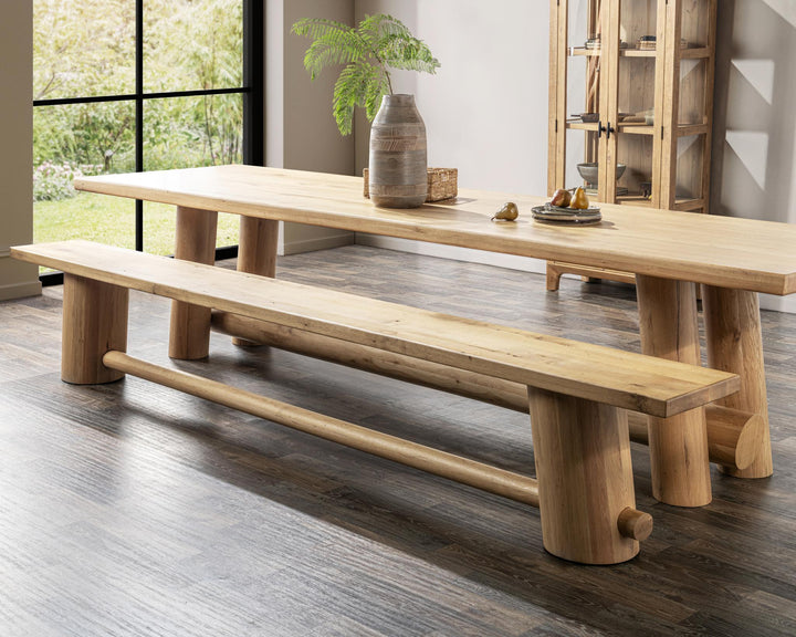 Foundation - Counter Bench - Light Oak