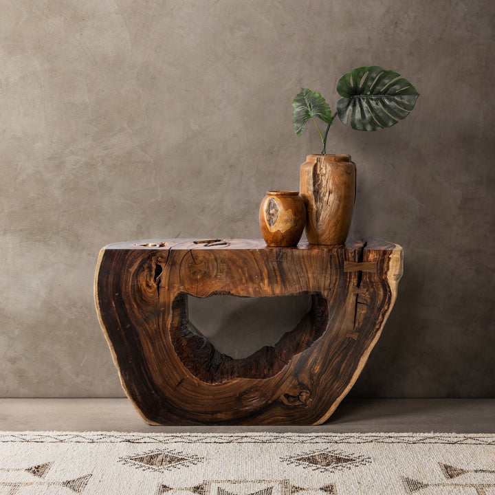 Zoreyne - Console Table - Dark Brown